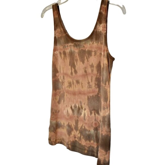 Women's Apt 9 Custom Bleach Dye Tank Top Size M - Picture 2 of 6